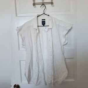 GAP Crinkle Gauze Shirt
